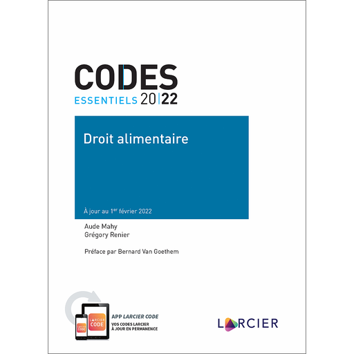 [9782807932487] Code essentiel – Droit alimentaire