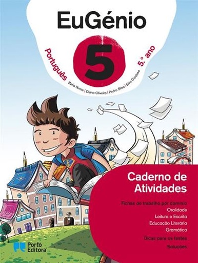 [9789720200143] EuGénio - Português - 5.º Ano - Caderno de Atividades/101 Desafios Rápidos