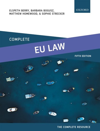 [9780192846419] Complete EU Law - Text, Cases, and Materials - Fifth Edition