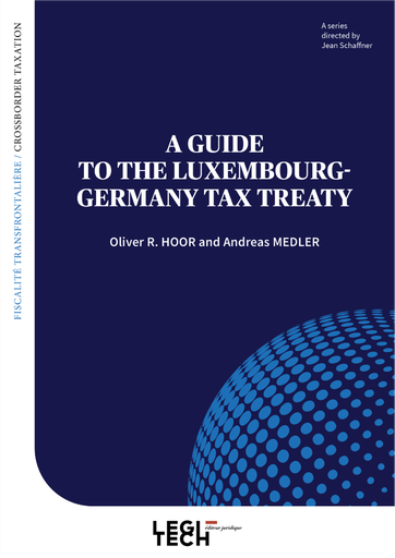 [9782919814404] A guide to the Luxembourg-Germany tax treaty