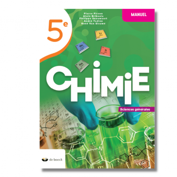 [9782804198510] Chimie 5 (sciences générales) - Manuel 2022