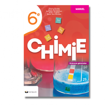 [9782804198534] Chimie 6 – Manuel (édition 2022) – Sciences générales