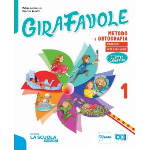 [9788835054672] Girafavole. Pack A. Con Metodo quattro caratteri. Per la 1ª classe elementare. Con e-book. Con espansione online vol.1