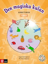 [9789127459625] ABC-klubben åk 1 Den magiska kulan Arbetsbok Fokus