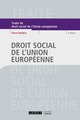 [9782275080840] Droit social de l'Union Européenne - 3ème Edition