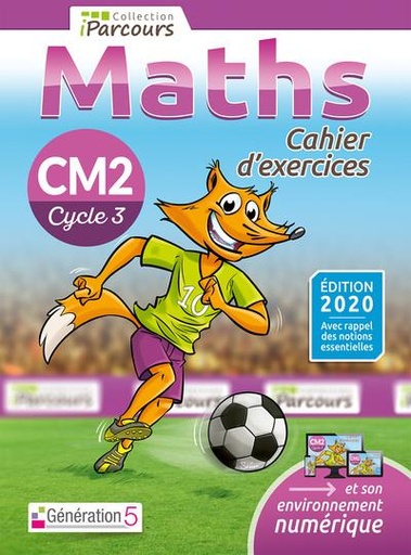 [9782362463419] Maths CM2 iParcours - Cahier d'exercices