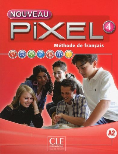 [9782090389333] Méthode de français Nouveau Pixel 4 - Livre de l'élève