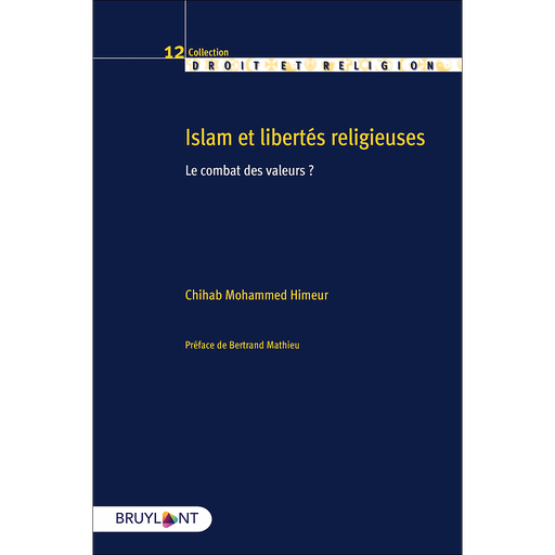 [9782802771555] Islam et libertés religieuses