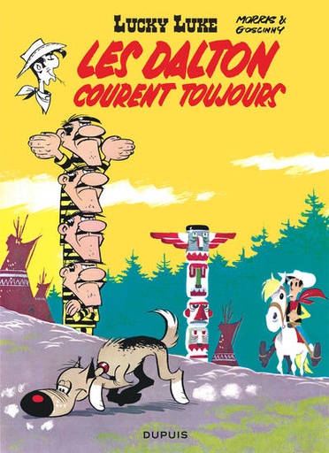 [9782800114637] Lucky Luke Tome 23 - Album Les Dalton courent toujours