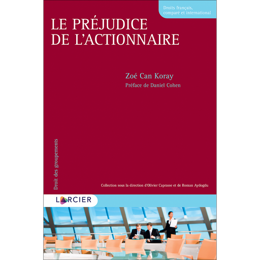 [9782807935082] Le préjudice de l'actionnaire - 1ere édition 2022