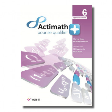 [9789030686064] Actimath pour se qualifier + 6 (2 p/s) livre-cahier