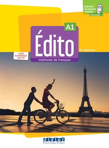 [9782278103645] Edito A1 – Livre de l’eleve + didierfle.app – Edition 2022