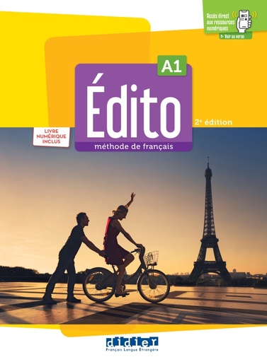 [9782278104468] Edito A1 – Livre + Livre Numérique + didierfle.app – Edition 2022