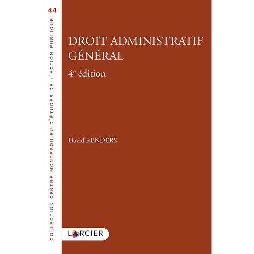 [9782807919846] Droit administratif général - 4ème édition 2022