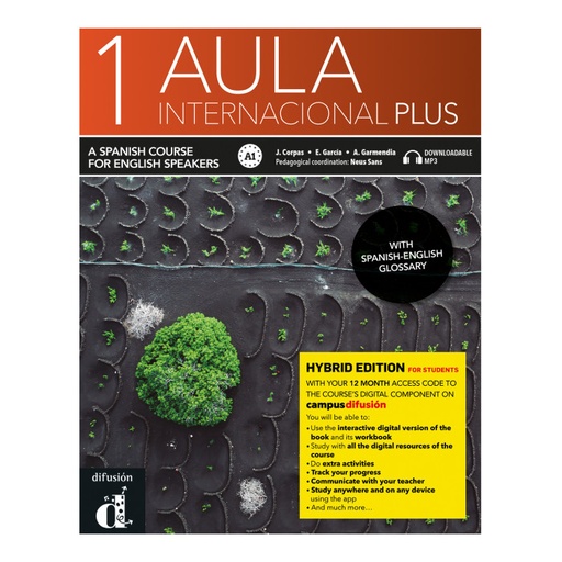 [9788419236050] Aula internacional Plus 1 - Edición híbrida - Edición inglesa - Libro del alumno