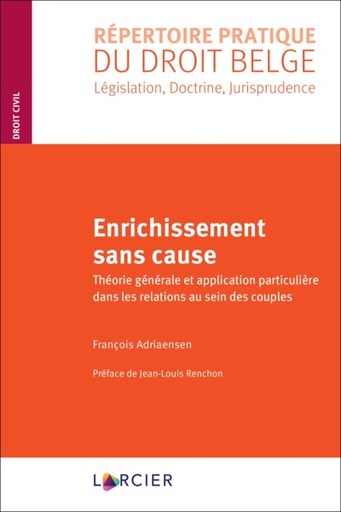 [9782807928251] Enrichissement sans cause