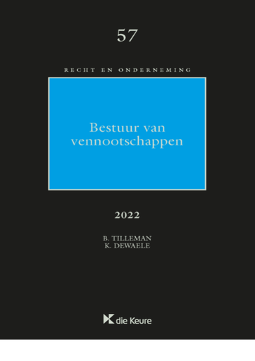 [9789048643516] Bestuur van vennootschappen - 2022