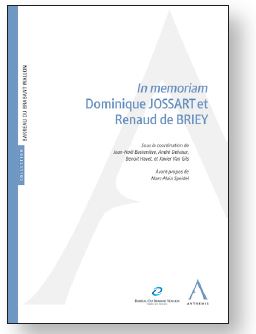 [9782807210097] In memoriam Dominique Jossart et Renaud de Briey