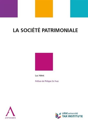 [9782807210004] La société patrimoniale