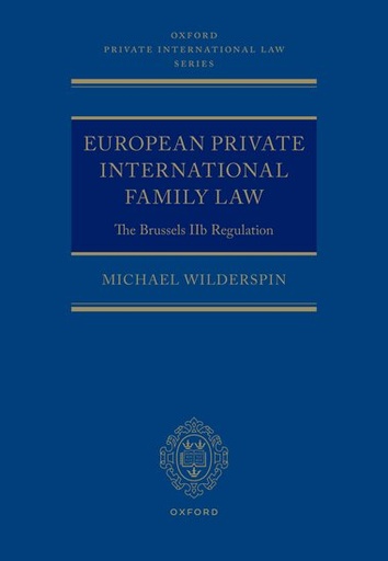 [9780192843920] European Private International Family Law - The Brussels IIb Regulation