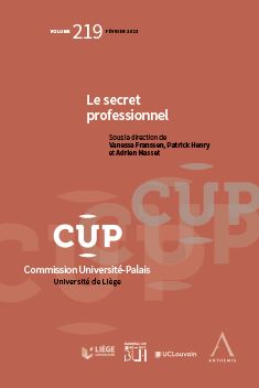 [9782807210752] Le secret professionnel