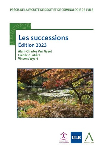 [9782807210929] Les successions - Edition 2023