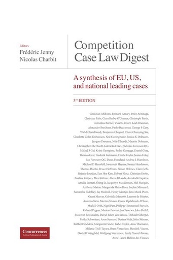 [9781939007070] Competition Case Law Digest