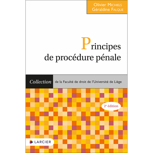 [9782807937734] Principes de procédure pénale - 2ème édition