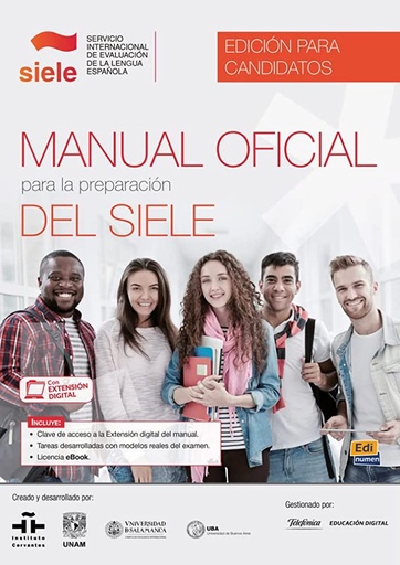 [9788491796800] Manual oficial para la preparación del SIELE  - Edición para candidatos