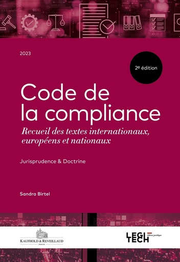 [9782919814336] Code de la compliance - 2ème Edition