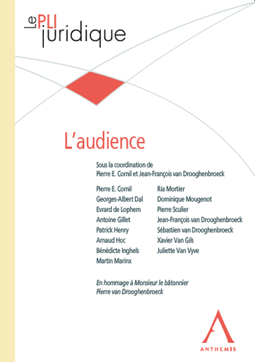 [9782807211025] L'audience