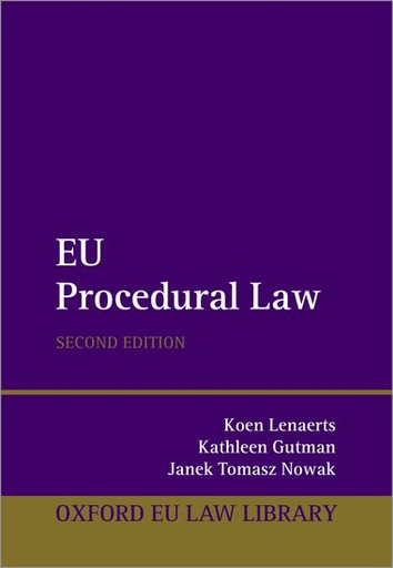 [9780198833086] EU Procedural Law - Second Edition