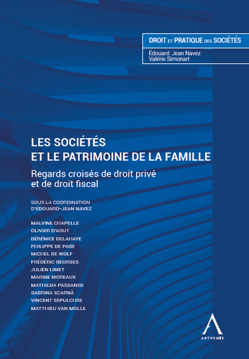 [9782807211148] Les sociétés et le patrimoine de la famille