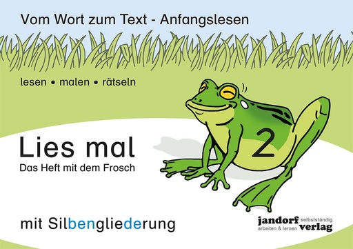 [9783939965930] Lies mal 2 Das Heft mit dem Frosch