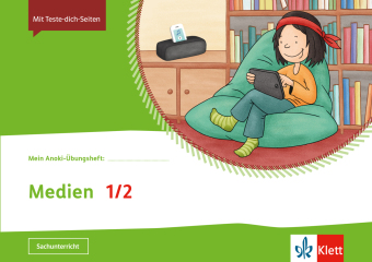 [9783121622573] Mein Anoki-Übungsheft - Medien 1/2 Übungsheft Klasse 1/2, Mit Online-Zugang