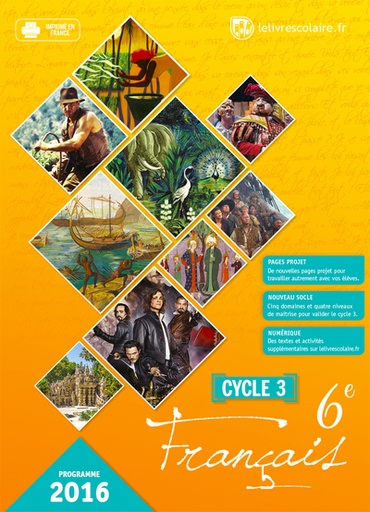 [9791090910140] Français 6e Cycle 3 - Manuel élève