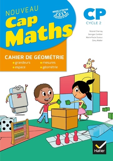 [9782401053755] Cap Maths CP Cycle 2 - Cahier de géométrie