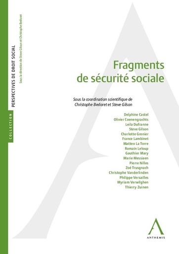 [9782807210998] Fragments de sécurité sociale