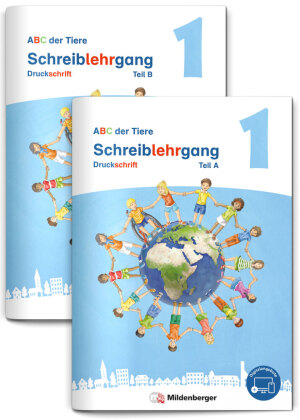 [9783619147939] ABC der Tiere 1 Neubearbeitung - Schreiblehrgang Druckschrift, Teil A und B, 2 Teile