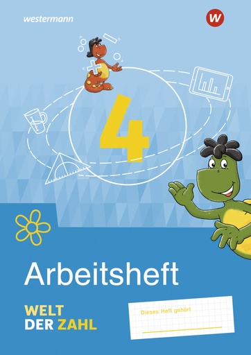 [9783141061147] Welt der Zahl - Arbeitsheft 4 - Allgemeine Ausgabe 2021