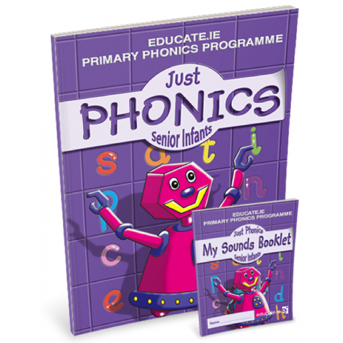 [9781910468371] Just Phonics – Senior Infants + Free Sounds Booklet