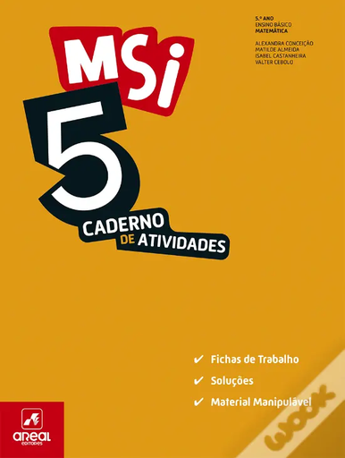 [9789897677793] MSI 5 - Caderno de Atividades - Matemática Sob Investigação - 5.º Ano