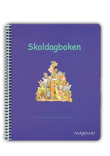 [9789189499324] Skoldagbok lila 5