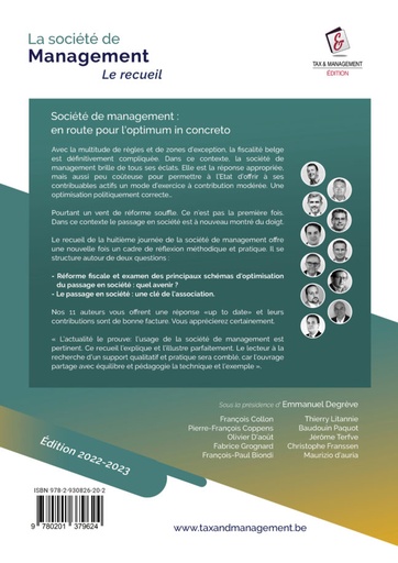 [9780201379624] La société de Management : Le recueil 2022-2023