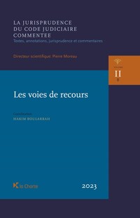 [9782874036613] Les voies de recours Volume II B