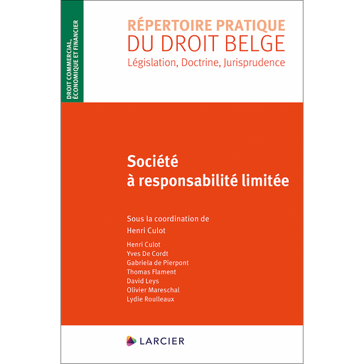[9782807937307] Société à responsabilité limitée
