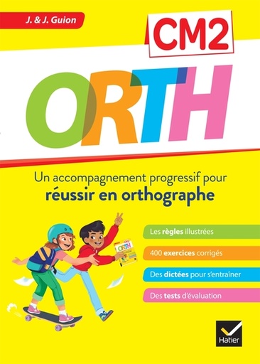 [9782401092280] Orth CM2 - Un accompagnement progressif pour réussir en orthographe