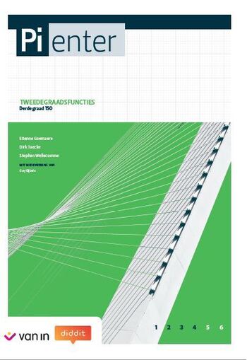 [9789030692027] Pienter 5/6 TSO - 3/4u Tweedegraadsfuncties - leerwerkschrift incl diddit