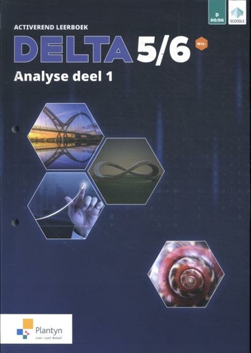 [9789049711269] Delta 5/6 Analyse Leerboek deel 1A Doorstroomfinaliteit gevorderde wiskunde