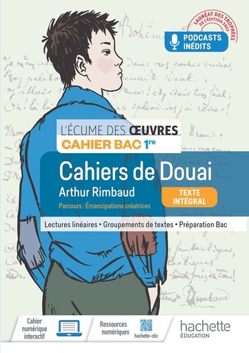 [9782016280850] L'écume des oeuvres, cahiers bac 1ère, Arthur Rimbaud, Cahiers de Douai